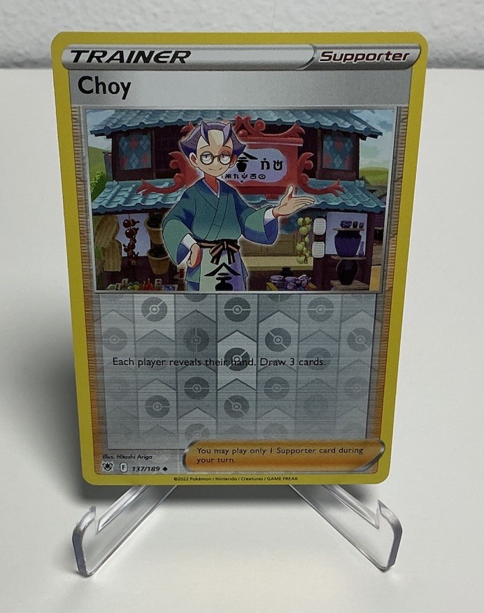 Choy 137/189 -  Reverse Holo - Pokemon SWSH10 Astral Radiance M/NM - New