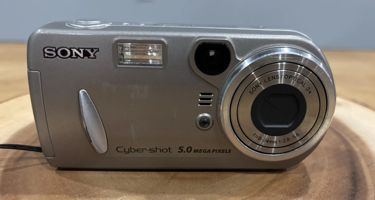 美品 SONY Cyber-shot DSC-P92 デジカメ メモリーカード付 Sony Cyber-shot DSC-P92 5 MP Digital Camera Silver Vintage | eBay