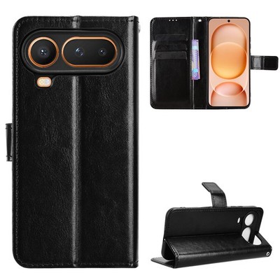 For Honor Magic8 Pro Air, Classic Cover Flip Leather Wallet Stand Card Slot Case