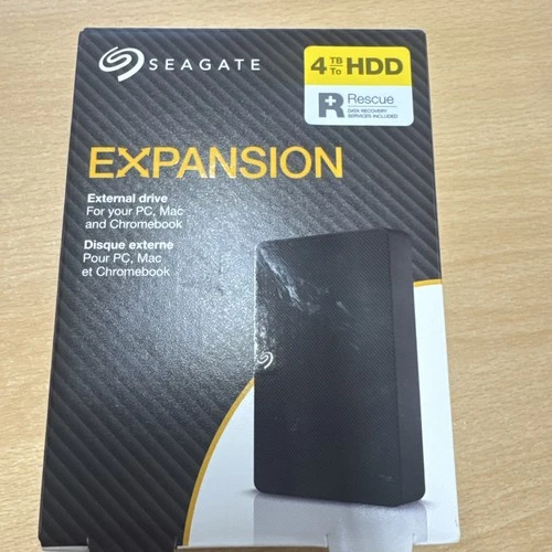 Seagate Expansion 4TB Mobile External Hard Drive in Black - USB3.0
