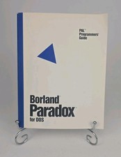 Borland Paradox For DOS PAL Programmers Guide 1993