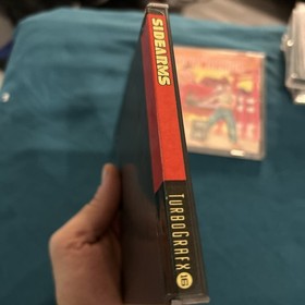 Side Arms (TurboGrafx-16) W/Case & Manual 