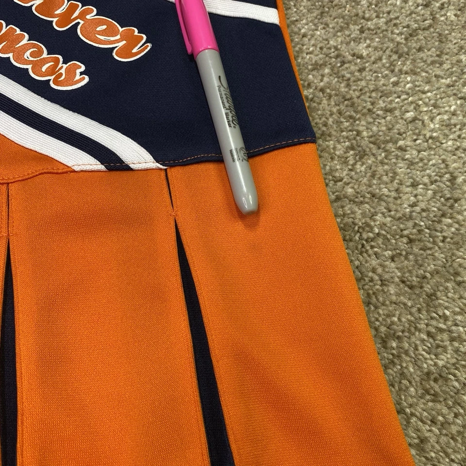 Denver Broncos Animadora Conjunto Bebé Niño Pequeño 18 Meses Animación NFL Fútbol Foto 2 de 4