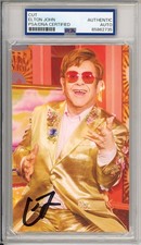 Elton John SIGNED Album Cover Photograph PSA DNA COA Authentic AUTOGRAPH AUTO