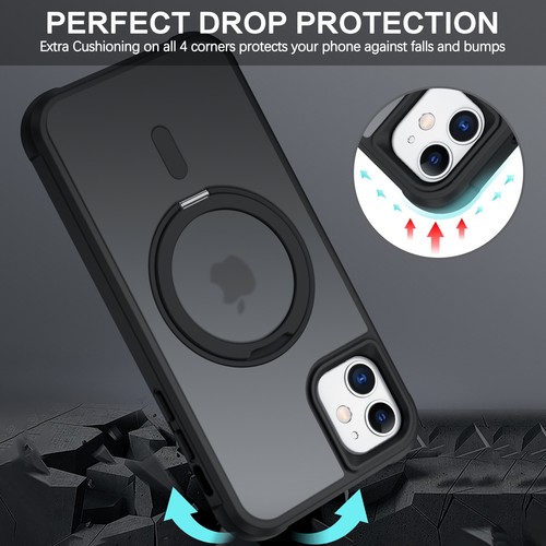 Funda para iPhone 16/15/14/13/12/11 Pro Max pesada a prueba de golpes con soporte magnético cubierta - Imagen 168 de 751