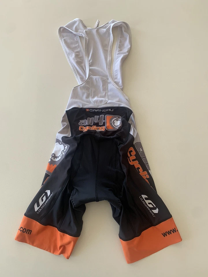 Traje de ciclismo babero Louis Garneau All 4 para hombre talla P/S Foto 3 de 4