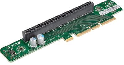 Supermicro RSC-D-6G4 1U LHS DCO Riser card with one PCI-E 4.0 x16 slot