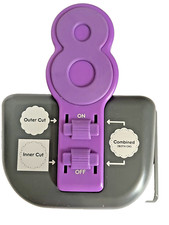 We R Memory Keepers Lucky 8 Punch Border and Corner Punch Tatted Doily