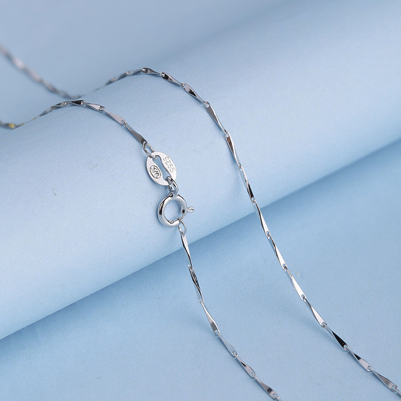【GLOWNY】24SS FLORENCE PLATED NECKLACE (SILVER) Florence Necklace- Sterling Silver – Gems and Juniper