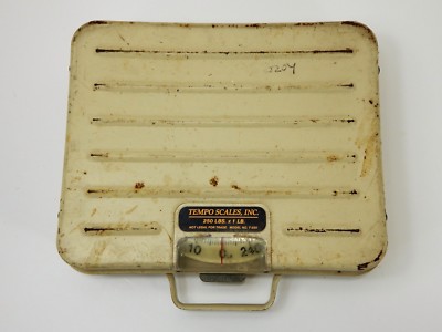 Vintage Tempo Bathroom Floor Scale Model T-250 Made in USA