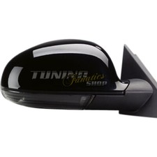 KOMPLETTE LED Spiegelblinker Schwarz ( Black ) für VW Eos Spiegel Blinker