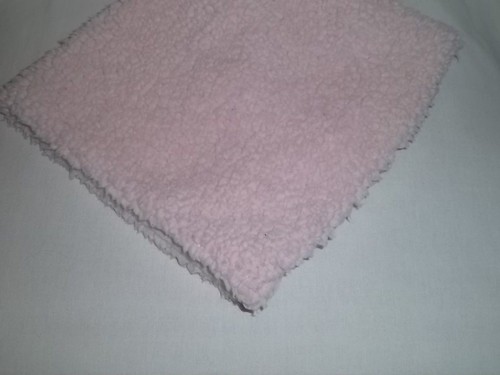 SUMERSAULT Plush ELEPHANT BLANKET Pink Cream White Baby Stuffed Animal Toy - Picture 3 of 4