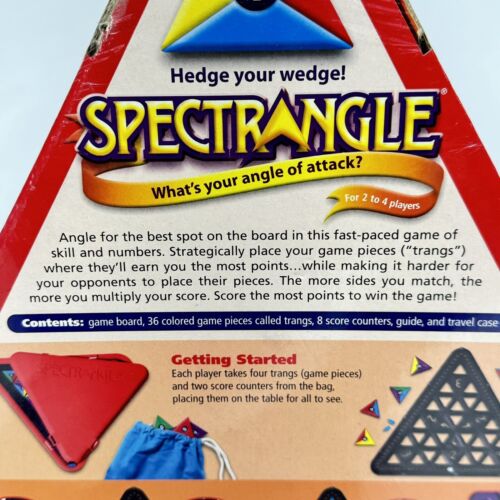 Spectrangle Strategic Board Game Educational Insights 2006 - Picture 5 of 13
