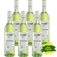 Biorebe Chardonnay Vegan Igp Trocken, Weiß 12% Vol 6 X 75Cl DE-ÖKO-039 Biowein