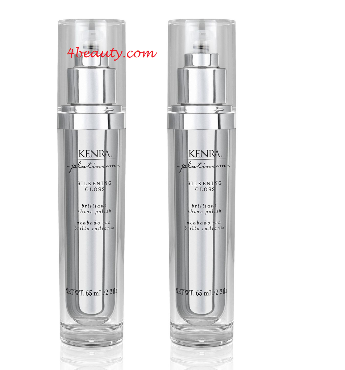 PACK OF 2) Kenra Platinum Silkening Gloss oz