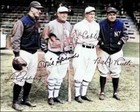 BABE RUTH LOU GEHRIG TY COBB TRIS SPEAKER 8.5X11 SIGNED PHOTO AUTOGRAPH REPRINT