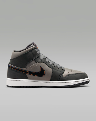 Nike Air Jordan 1 Mid SE Shoes Night Stadium Black FQ8338-017