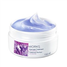 4 x Foot Works Overnight Treatment Cream with Lavender
