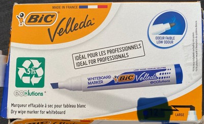 BIC Velleda Ecolutions Whiteboard Marker Blau - 11 Stück