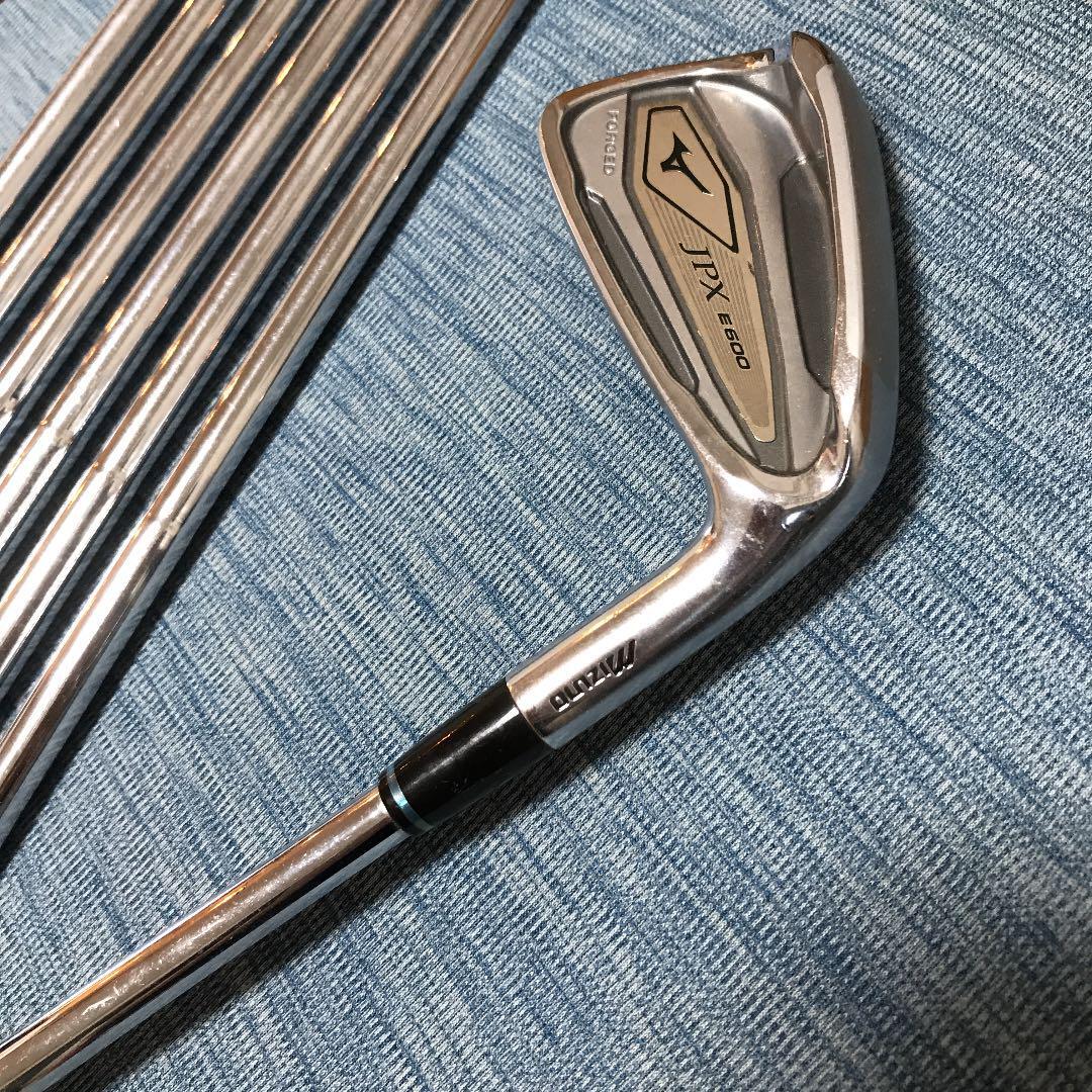 Golf Clubs Jpx E600 MIZUNO JPX E600 FORGED Flex R Iron Set Of 5-9PS