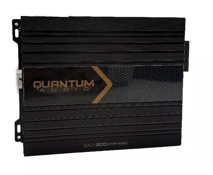 Quantum QA2-1200 2 Channel Class A/B Amplifier 1200 Watts SQ High Power Sound - Image 2 of 3