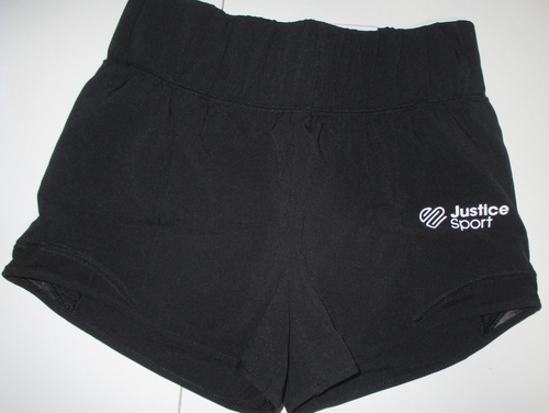NEW Justice Sport Girls Classic Running Shorts 2 PAIR SIZE S (7-8) (LOC:C32) - Picture 2 of 5