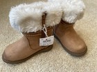 NEW Toddler Paw Patrol White Faux Fur Brown Tan Suede Style Boots RARE 5.5 — photo 8