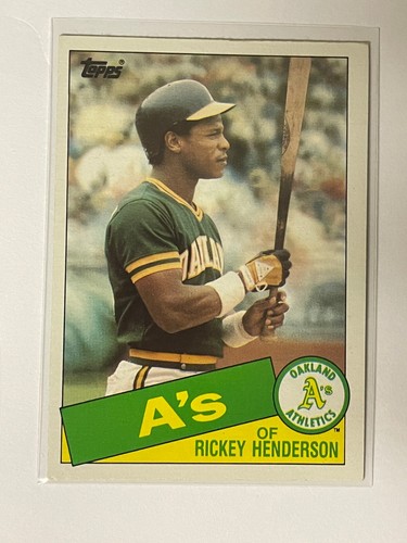 RICKEY HENDERSON Baseball Cards ***You Pick*** HOF Revised 5/16 - Picture 11 of 185