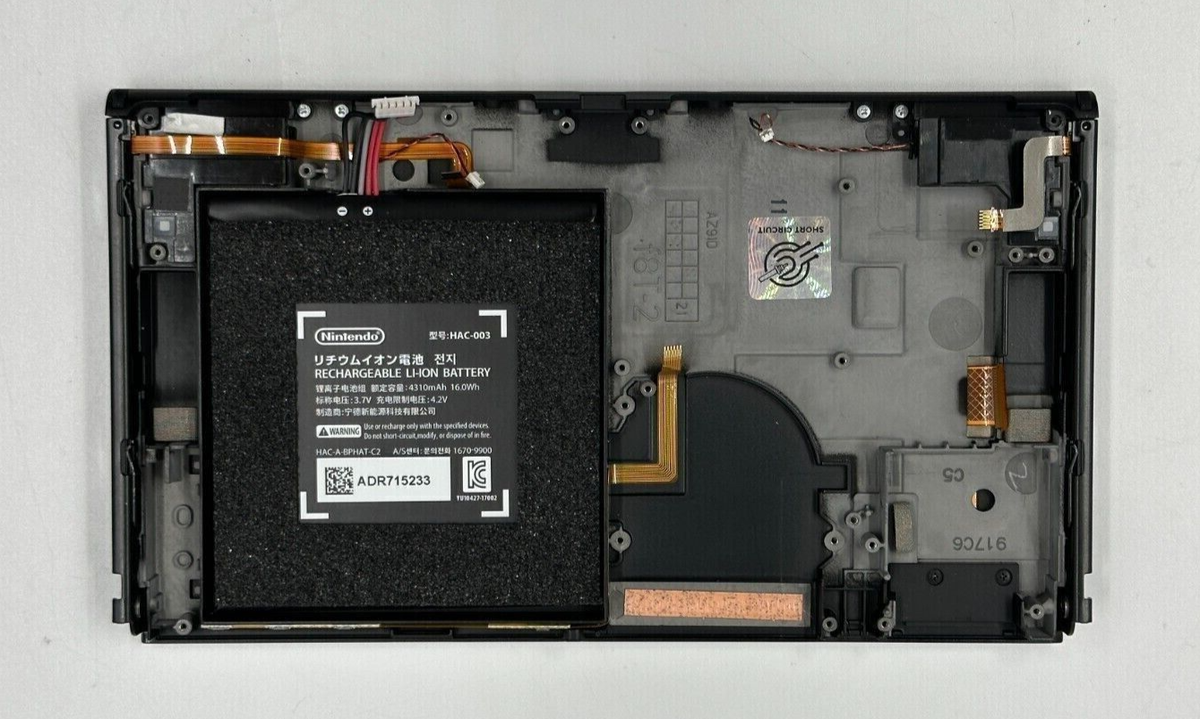 Nintendo Switch OLED LCD Digitizer Batt Display Assembly