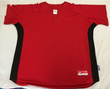 NWOT MAJESTIC COOL BASE 2BUTTON MENS ATHLETIC BASEBALL JERSEY SHIRT SIZE 2X 2XL
