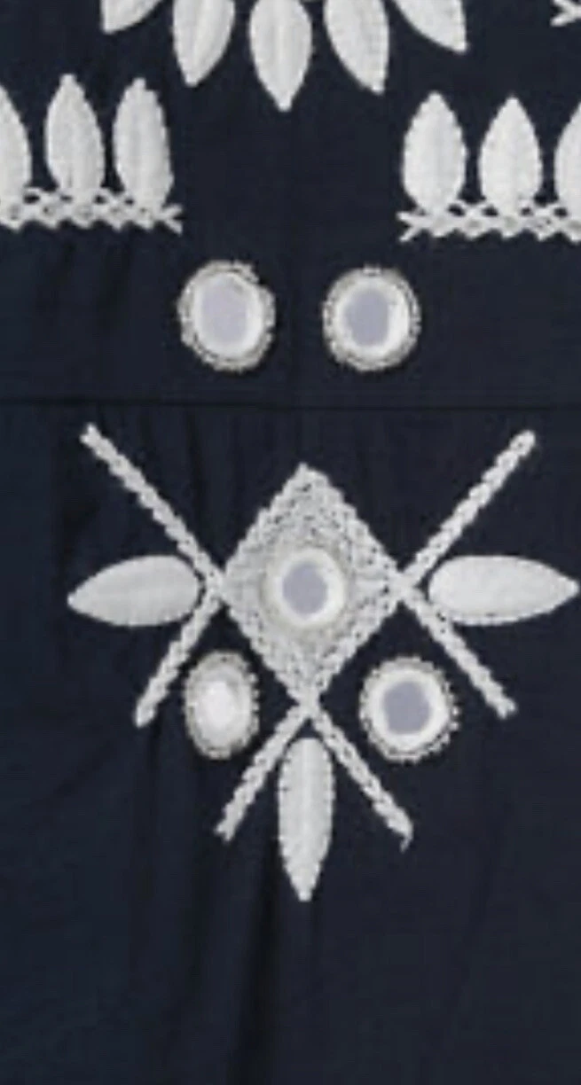 Abito Tory Burch maxi lunghezza blu navy tg 2 $499