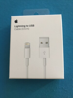 NEW Apple ME291AM/A Lightning - USB Cable - 1.64 ft