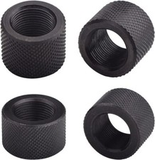 4 Pack 1/2 X 28  5/8 X 24 Thread Protector Steel for .22LR .223 5.56  .308 LR3