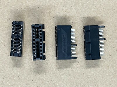 10 pcs PCIe x 1 36 Pin Slot Socket Connector Black