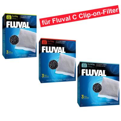 Aktivkohlepatrone, Carbon für C2 / C3 / C4 Stufen Filter, Filtereinsatz 3er Pack