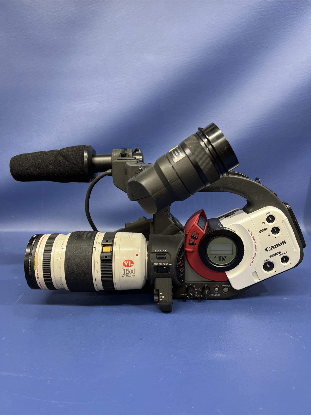 Canon XL1 Camcorder 3CCD DIGITAL VIDEO RECORDER + LENS 13803604924 eBay