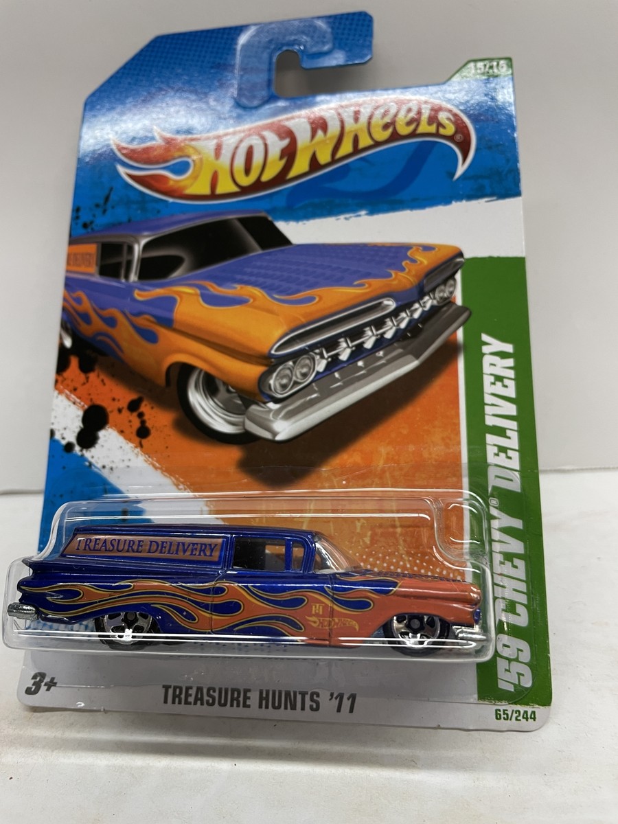 Hot Wheels Treasure Hunts '59 Chevy Delivery 2011 NEW | eBay