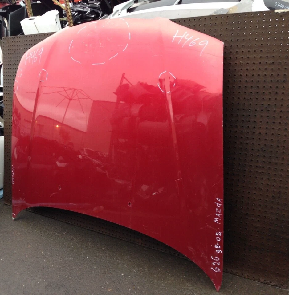 Mazda 626 1998-2002 montaje de cubierta de capó OEM H469 Foto 3 de 4