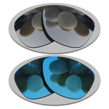 Silver Sky Blue Anti-Scratch Replacement Lenses For-ALTO M/L BMD0006 Polarized