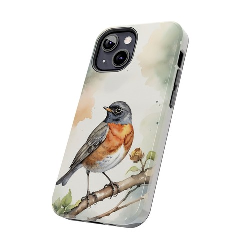 American Robin iPhone Case, iPhone 16, 15, 14 Pro Max, 13, 12, 11 Pro, XR,XS Max - 第 44/92 張圖片