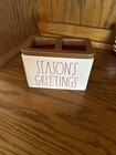 Rae Dunn “Season’s Greetings” divided organizational holder.