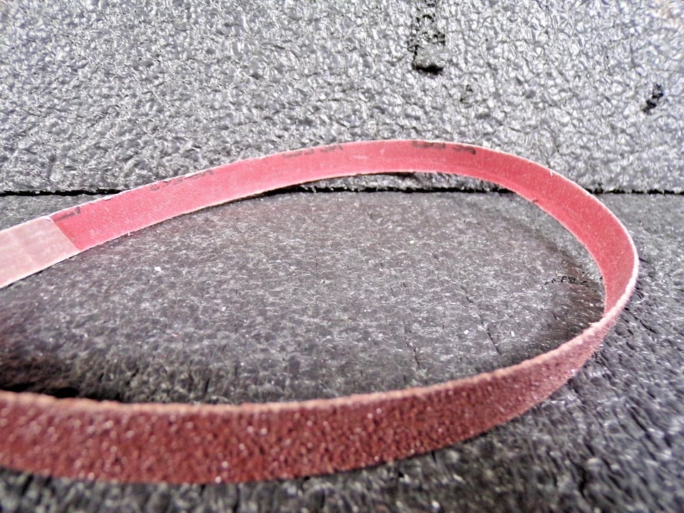 (14pk) Sanding Belt, 18" Length, 1/2" Width, Aluminum Oxide, 60 Grit (K) - Изображение 4 из 4