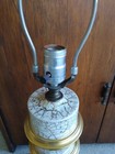 MCM Asian Crackle Pagoda Table Lamp — photo 5