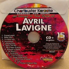 90347 AVRIL LAVIGNE     CHARTBUSTER KARAOKE LOT SH