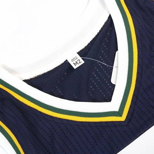 Utah Jazz adidas Authentic On-Court Team Issued Pro Cut Navy Blue Jersey Men's - 第 4/5 張圖片