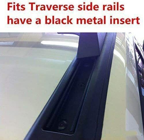 4Pcs Roof Rail Racks Cross Bar Crossbars Fits for Chevrolet Traverse 2009-2017 - Imagen 6 de 8