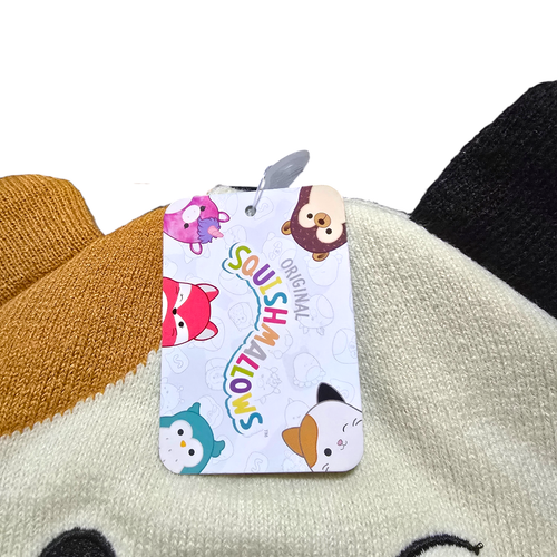 Squishmallows Beanie Hat with Ear Flaps Cam the Cat Embroidered 3D Ears - Picture 5 of 8