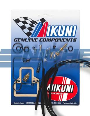 Genuine Mikuni TM40-6 HS40 Pumper Carburetor Repair Rebuild Kit KHS-001