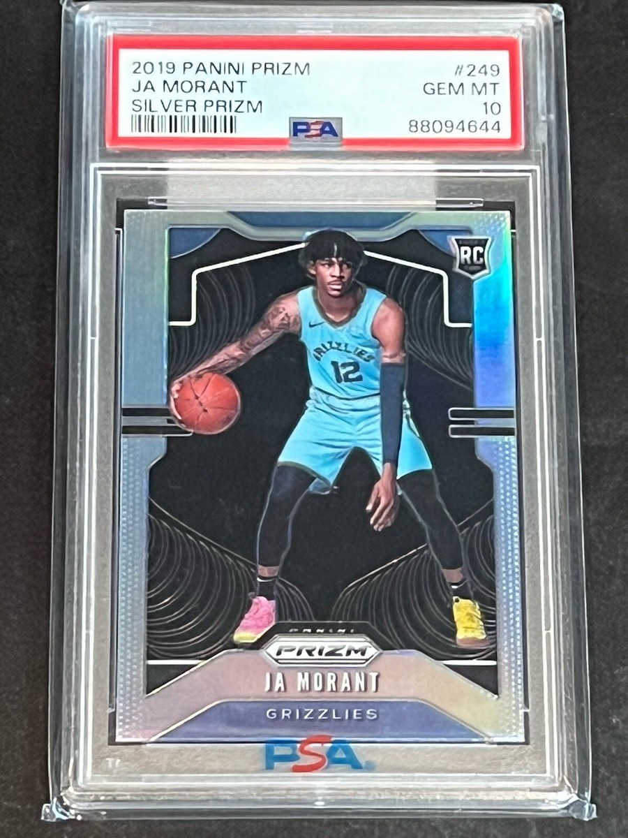 2019-20 JA MORANT PANINI SILVER PRIZM #249 ROOKIE CARD RC