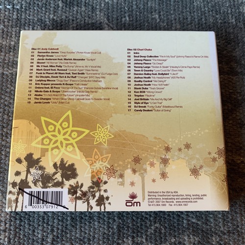 Various Artists : Om Dubai (Mixed By Andy Caldwell and Charl Chaka) 2 Disc CD - Imagen 2 de 8